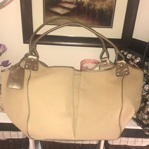 Pre-loved Burberry London Khaki Shopper